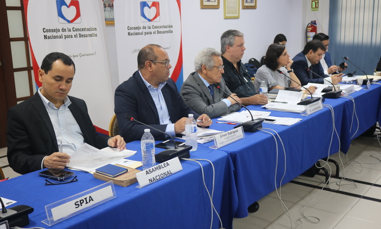 Concertación Nacional para el Desarrollo realiza talleres para debatir propuestas presentadas por sus comisiones