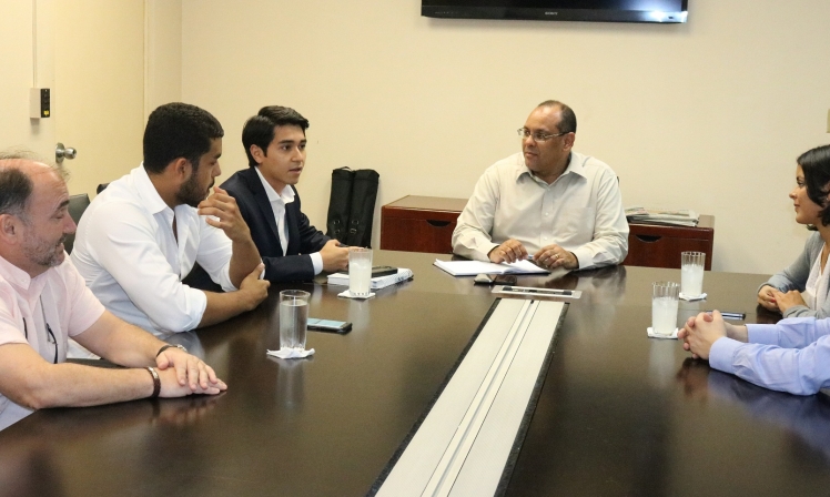 Reunión entre  representantes de  Organizaciones juveniles y el PNUD