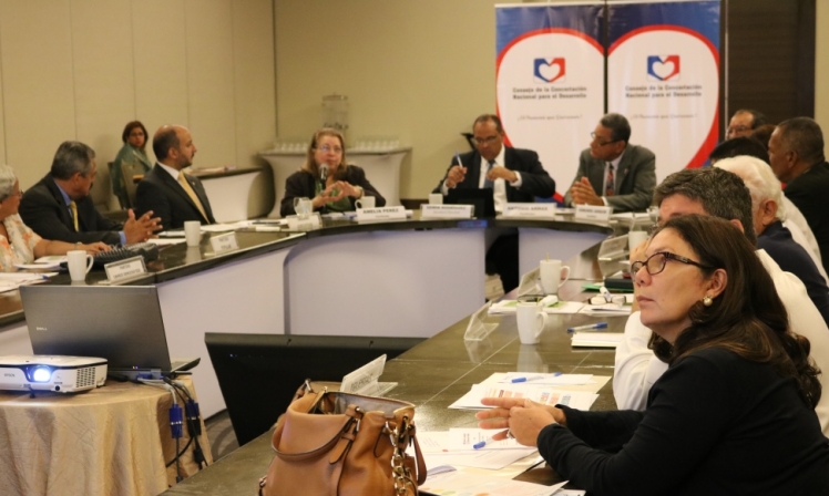 Miembros del Consejo de la Concertación califican de positivo el ejercicio de balance situacional