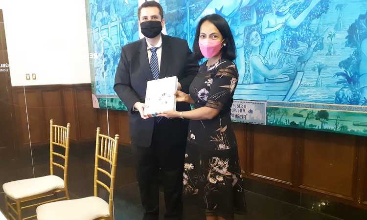 Secretaría Ejecutiva del CCND participa en reunión de trabajo en la Presidencia de la República.
