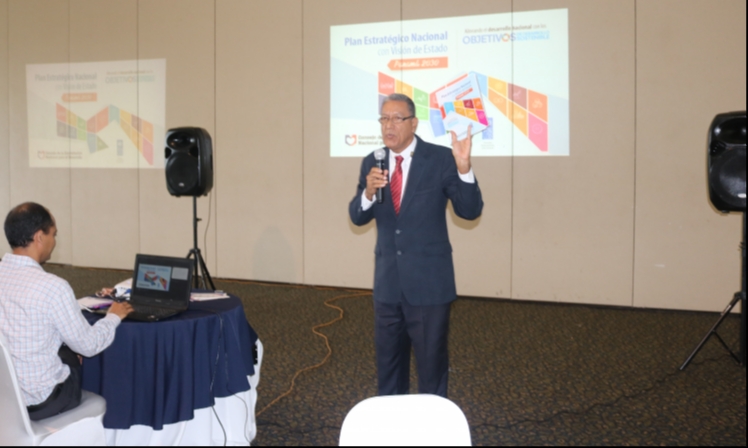 Exposición del Plan Panamá 2030 en Taller de estadísticas para la construcción de indicadores