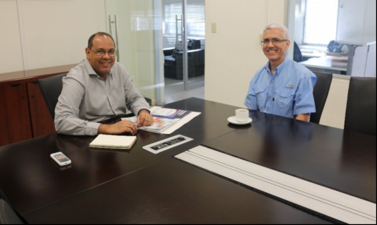 Visita del primer Secretario Ejecutivo del Consejo 