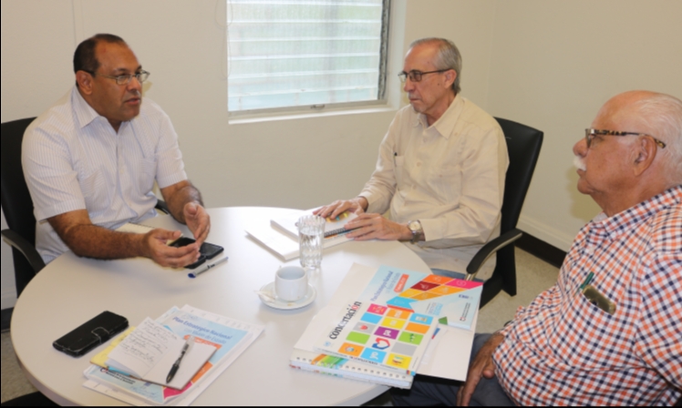 Concertación recibe visita de miembros del Centro para la Ciencia, Arte, Tecnología e Innovación