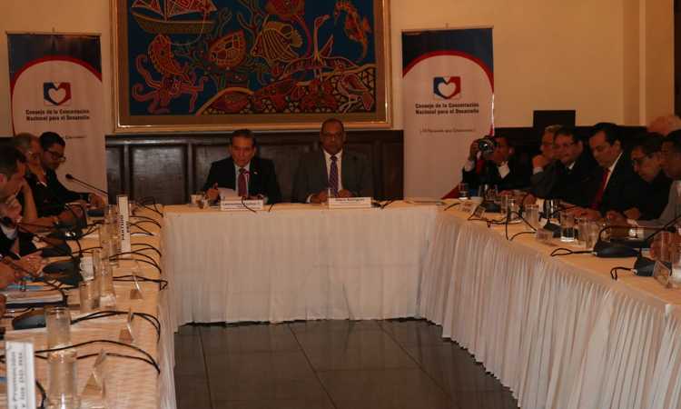 Presidente Cortizo encabeza sesión plenaria del Consejo de la Concertación