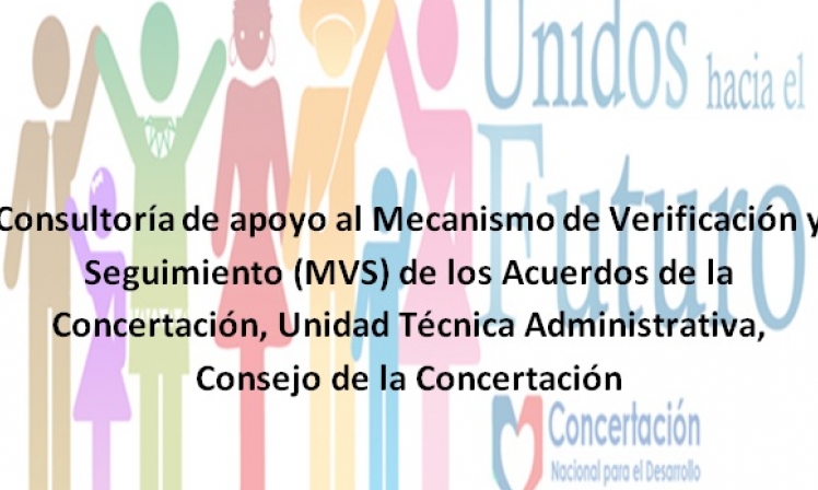 Informes de Avance en el cumplimiento de los Acuerdos de la Concertación Nacional para el Desarrollo. Septiembre 2012