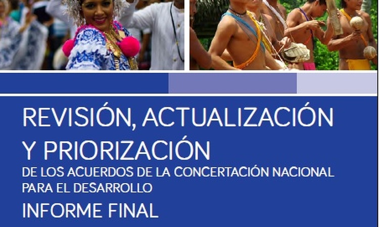 Revisión, actualización y priorización de los Acuerdos de la Concertación Nacional para el Desarrollo