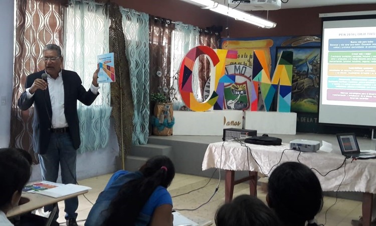 Presentan Plan “Panamá 2030” a estudiantes en la Provincia de Chiriquí